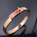 [LUXE JEWELRY]KELLY BRACELET PINK DIAMOND