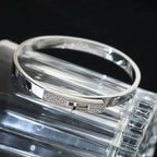 [LUXE JEWELRY]KELLY SILVER DIAMOND BRACELET
