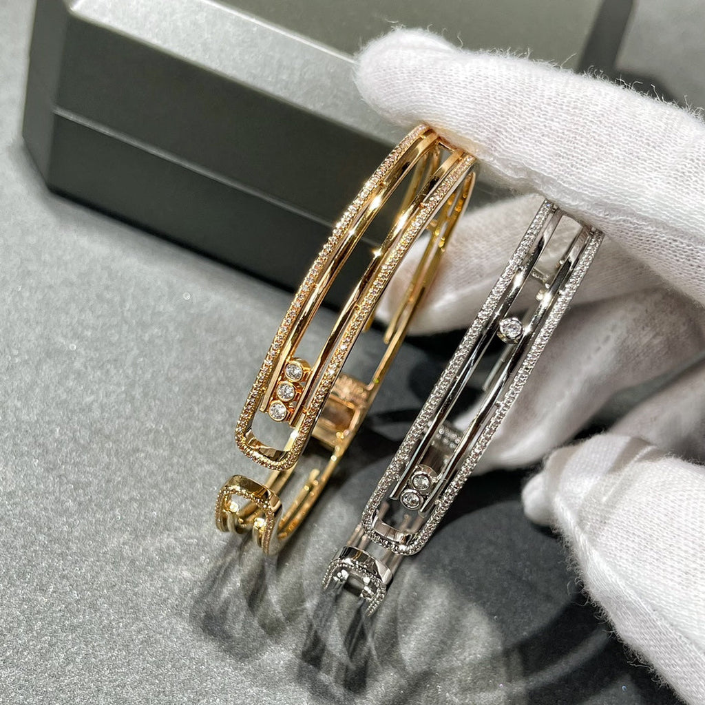 [Luxe Jewellery] MOVE 10TH PAVED DIAMOND BRACELET