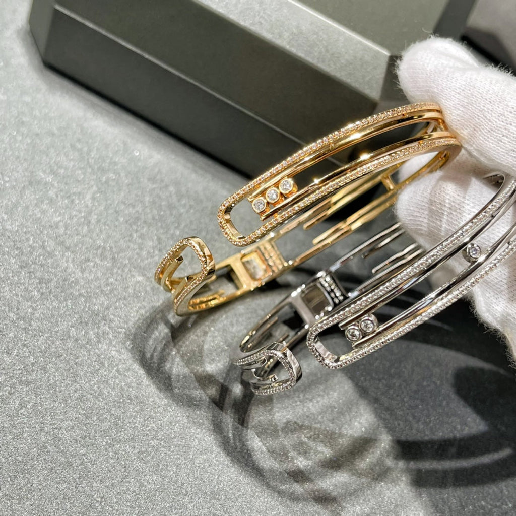 [Luxe Jewellery] MOVE 10TH PAVED DIAMOND BRACELET