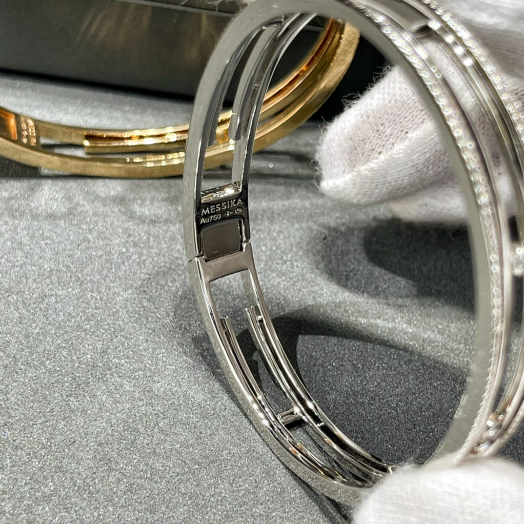 [LUXE JEWELRY]MOVE 10TH PAVED DIAMOND BRACELET