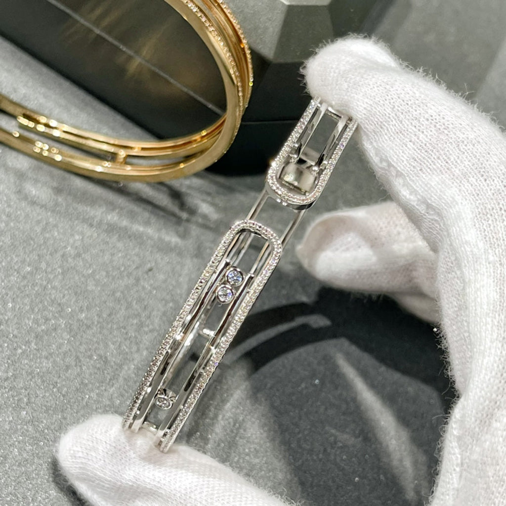 [Luxe Jewellery] MOVE 10TH PAVED DIAMOND BRACELET