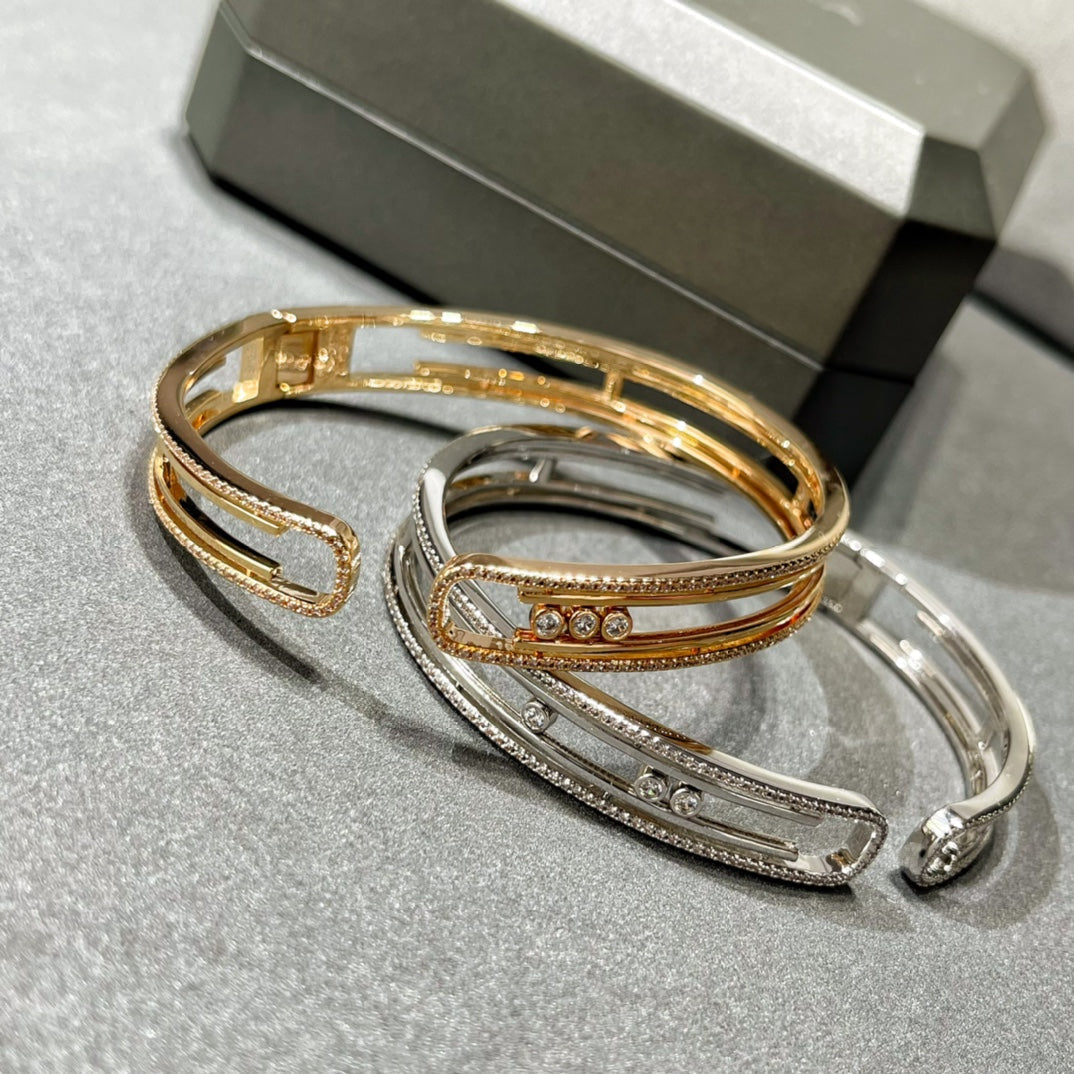[Luxe Jewellery] MOVE 10TH PAVED DIAMOND BRACELET