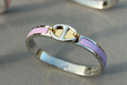 [LUXE JEWELRY]CLIC CHAINE SILVER BRACELET