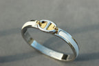 [LUXE JEWELRY]CLIC CHAINE SILVER BRACELET