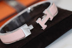 [LUXE JEWELRY]H BRACELET 12MM PINK