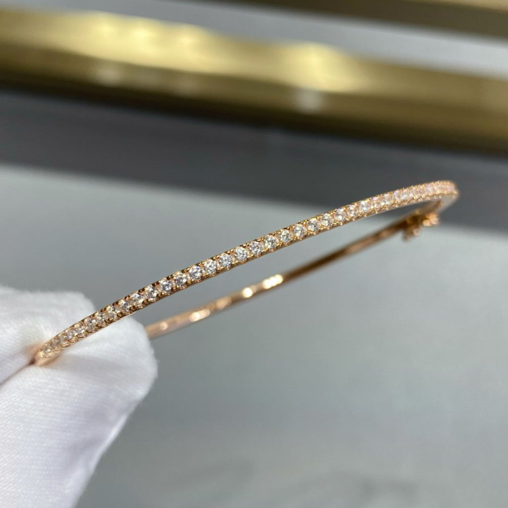 [LUXE JEWELRY] MINI DIAMOND TENNIS BRACELET