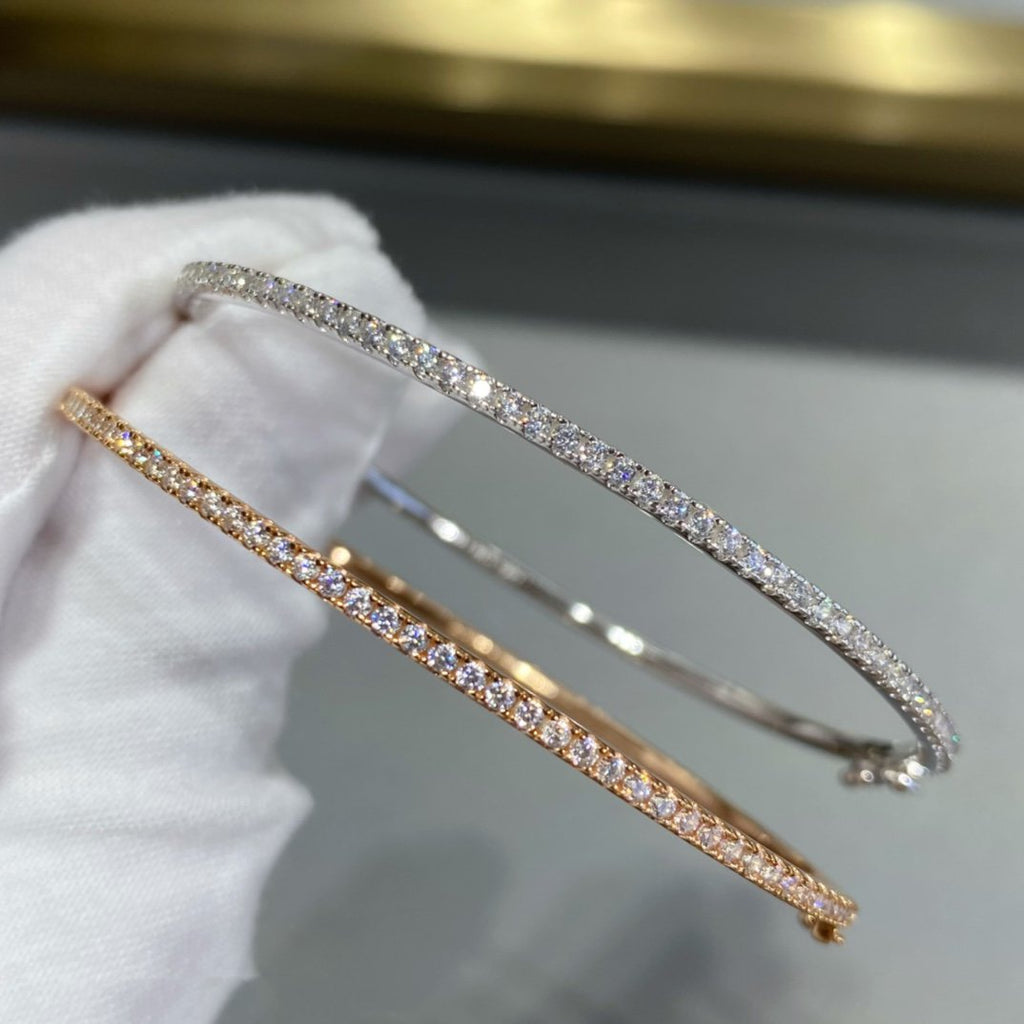 [LUXE JEWELRY] MINI DIAMOND TENNIS BRACELET