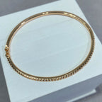 [LUXE JEWELRY] MINI DIAMOND TENNIS BRACELET