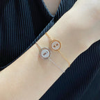 [Luxe Jewellery] LUCKY MOVE DIAMOND PAVED BRACELET