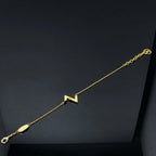 [LUXE JEWELRY]VOLT LV LOGO BRACELET
