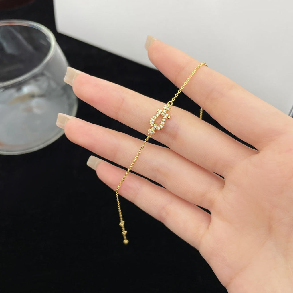 [LUXE JEWELRY]FORCE 10 SMALL CHAIN BRACELET
