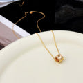 [LUXE JEWELRY]BEE MINI PEDANT DIAMOND NECKLACE