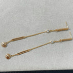 [LUXE JEWELRY]CHAINE CHAOS DIAMOND DROP EARRINGS