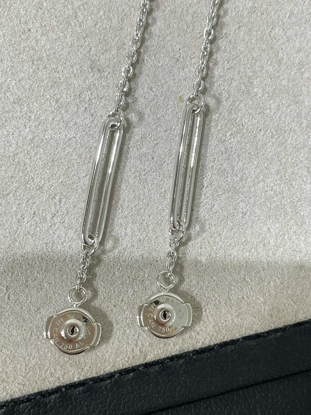 [LUXE JEWELRY]CHAINE CHAOS DIAMOND DROP EARRINGS