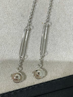 [LUXE JEWELRY]CHAINE CHAOS DIAMOND DROP EARRINGS