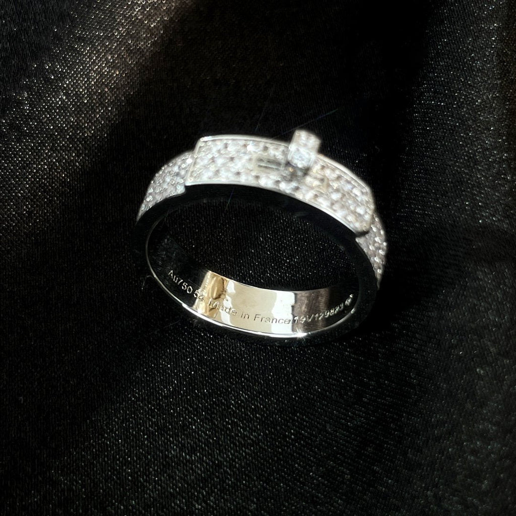 [LUXE JEWELRY]KELLY SILVER DIAMOND RING