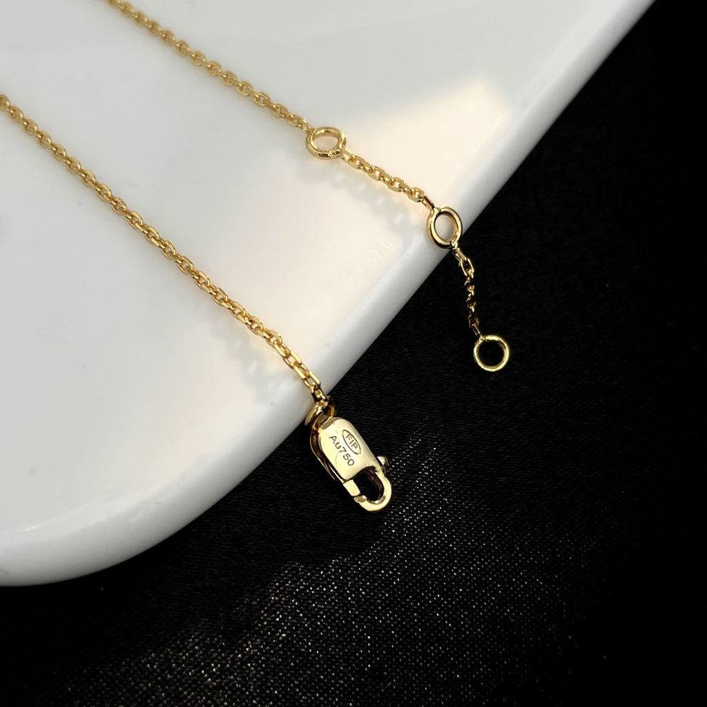 [LUXE JEWELRY]FORCE 10 FULL DIAMOND BUCKLE CHAIN LINK MINI MODEL