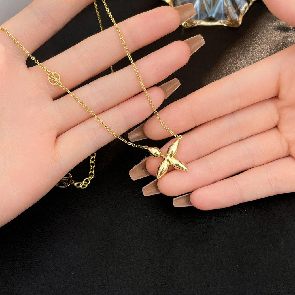 [LUXE JEWELRY]LOUISETTE GOLD NECKLACE