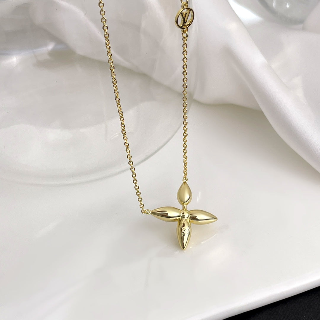 [LUXE JEWELRY]LOUISETTE GOLD NECKLACE