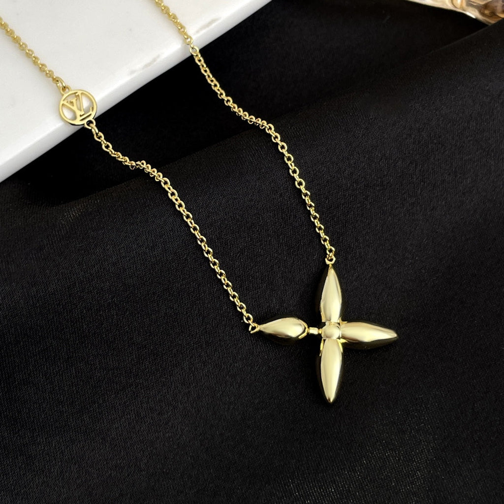 [LUXE JEWELRY]LOUISETTE GOLD NECKLACE