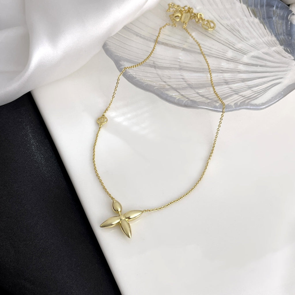[LUXE JEWELRY]LOUISETTE GOLD NECKLACE