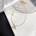[LUXE JEWELRY]LOUISETTE GOLD NECKLACE