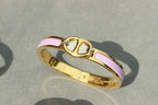 [LUXE JEWELRY]CLIC CHAINE GOLD BRACELET