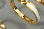 [LUXE JEWELRY]CLIC CHAINE GOLD BRACELET