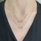 [Luxe Jewellery] MOVE UNO DIAMOND NECKLACE