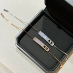 [LUXE JEWELRY]MOVE CLASSIQUE DIAMOND PAVED BRACELET
