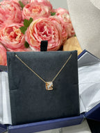 [LUXE JEWELRY]LIENS EVIDENCE DIAMOND NECKLACE