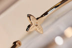 [LUXE JEWELRY]IDYLLE GOLD OPEN BRACELET DIAMOND PAVED