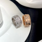 [LUXE JEWELRY]PERLEE DIAMOND LARGE RING
