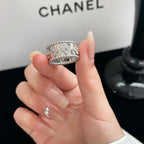[LUXE JEWELRY]PERLEE DIAMOND LARGE RING