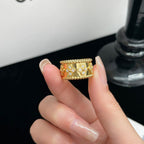 [LUXE JEWELRY]PERLEE DIAMOND LARGE RING