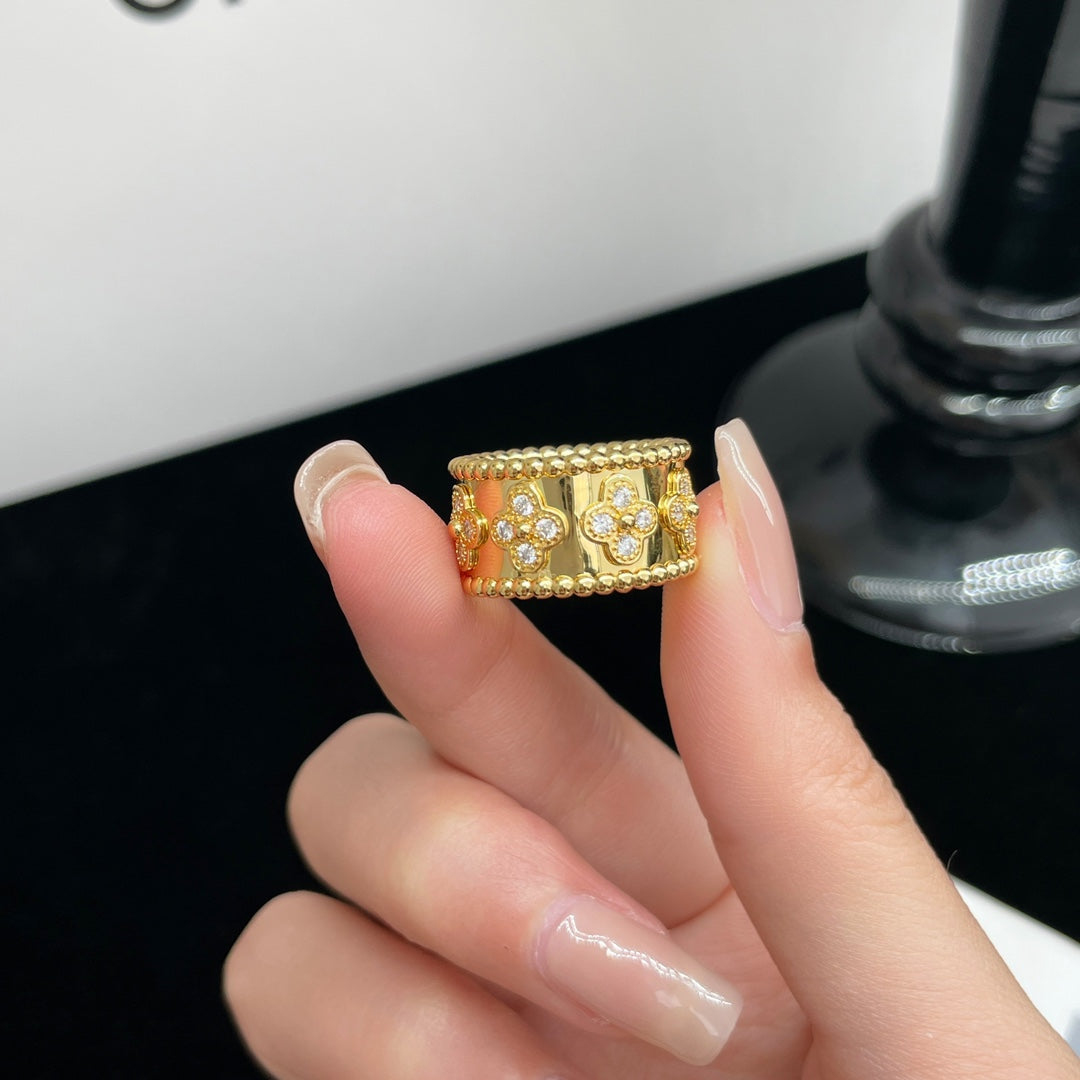 [LUXE JEWELRY]PERLEE DIAMOND LARGE RING
