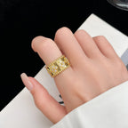 [LUXE JEWELRY]PERLEE DIAMOND LARGE RING