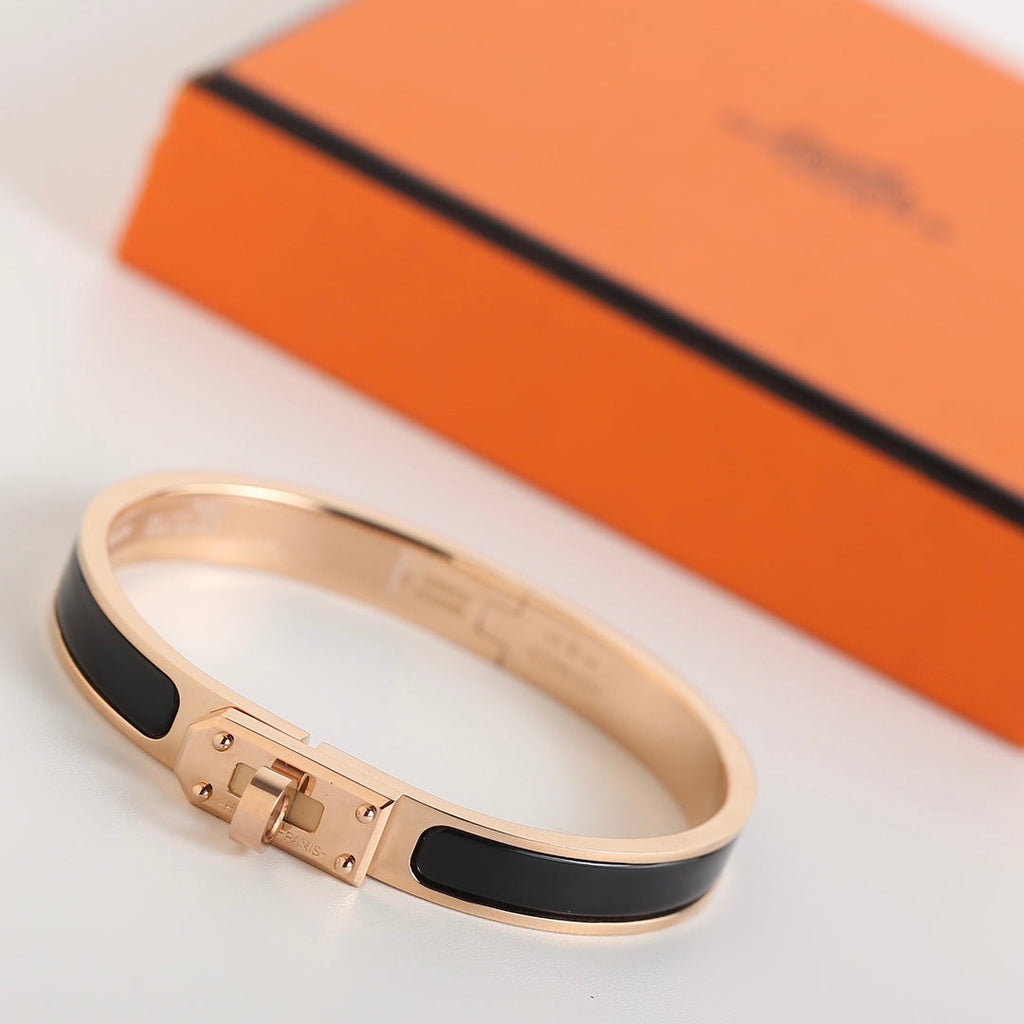 [LUXE JEWELRY]HM KELLY BLACK BRACELET