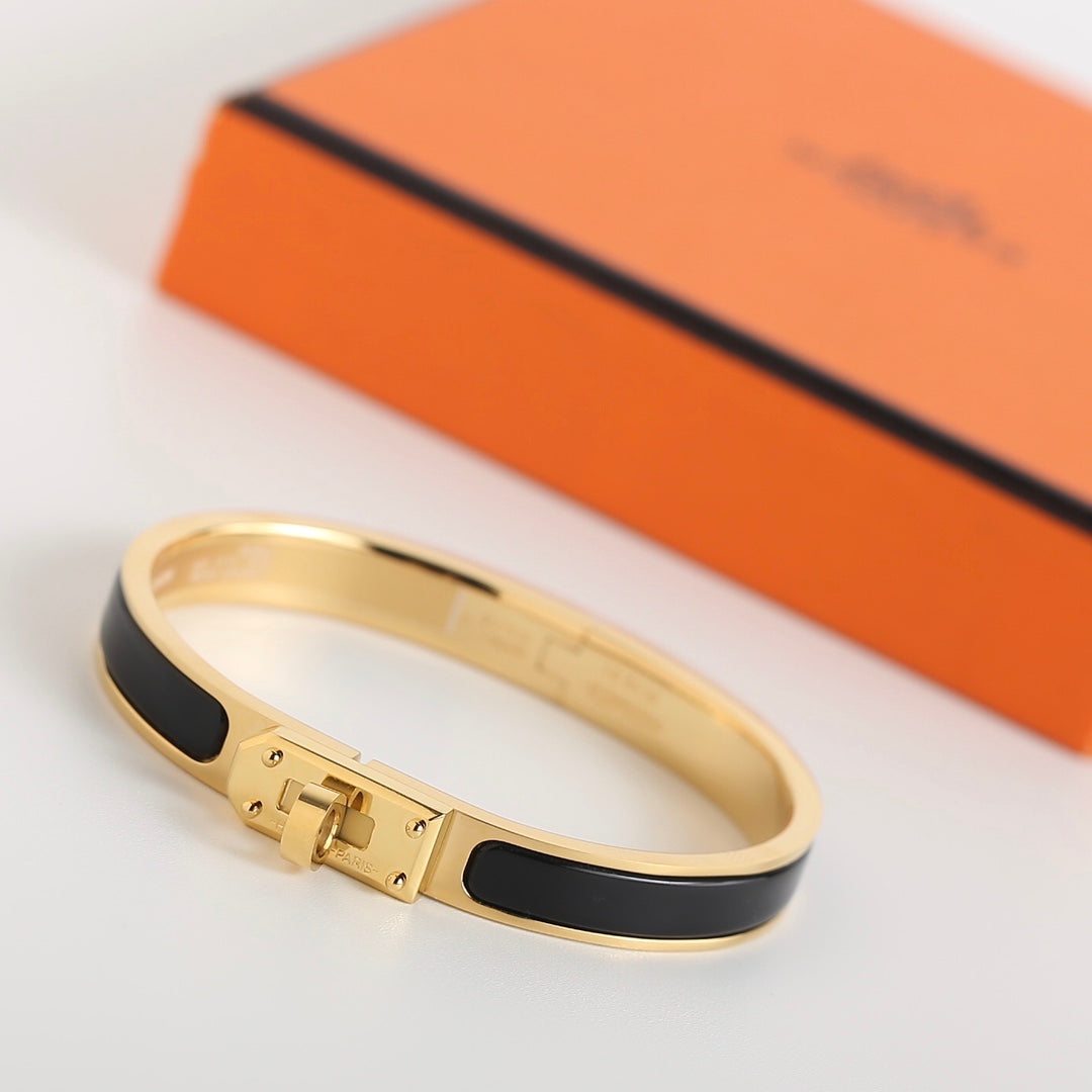 [LUXE JEWELRY]HM KELLY BLACK BRACELET