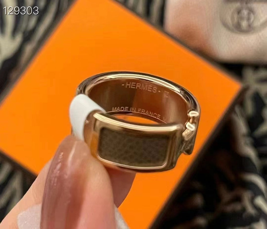 [LUXE JEWELRY]OLYMPE PINK GOLD RING