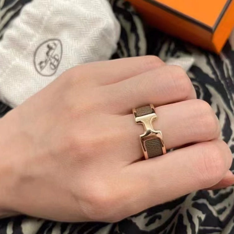 [LUXE JEWELRY]OLYMPE PINK GOLD RING