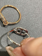 [LUXE JEWELRY]RONDE SMALL DIAMOND RING
