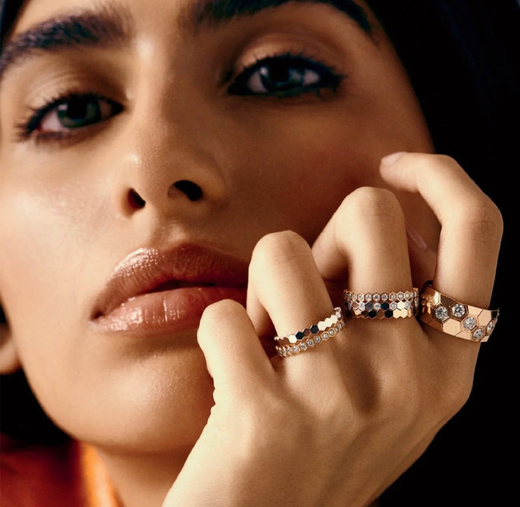 [LUXE JEWELRY]BEE LOVE DIAMOND LARGE RING