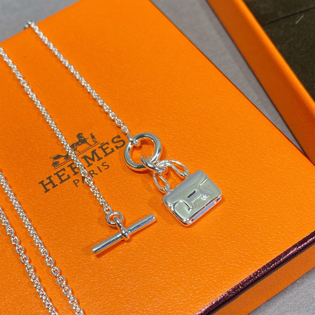 [LUXE JEWELRY]CONSTANCE PEDANT SILVER NECKLACE