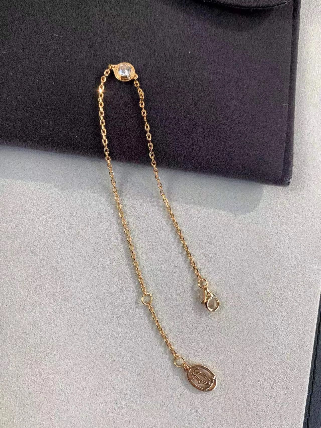 [Luxe]DAMOUR DIAMOND LINK BRACELET