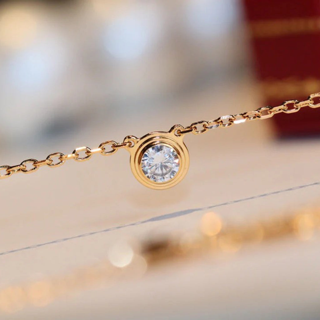 [LUXE JEWELRY] DAMOUR DIAMOND NECKLACE