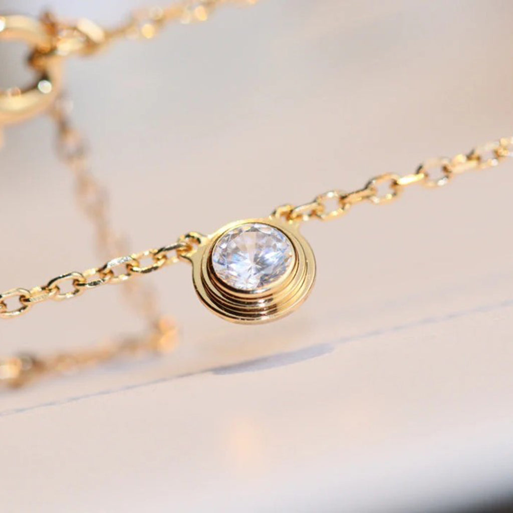 [LUXE JEWELRY] DAMOUR DIAMOND NECKLACE