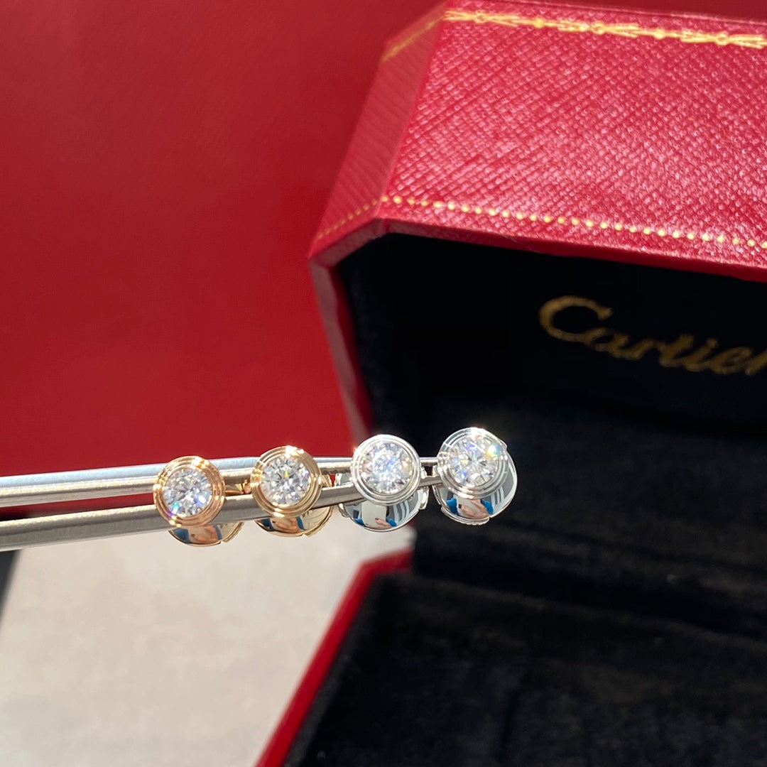 [LUXE JEWELRY] DAMOUR DIAMOND EARRINGS