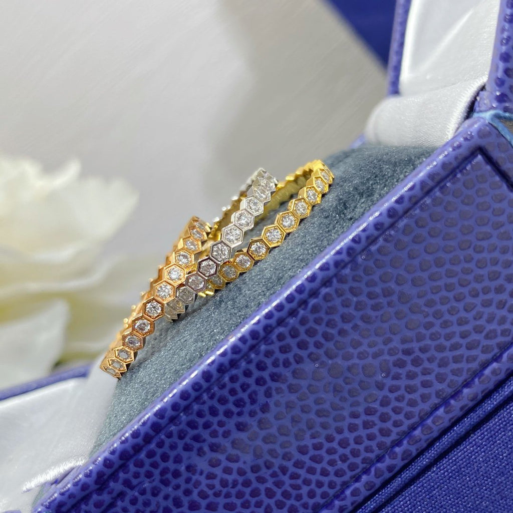 [LUXE JEWELRY]BEE LOVE DIAMOND PAVED SMALL RING